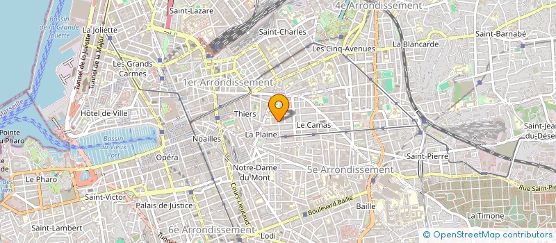 localisation de l'entreprise MONSIEUR CLEMENT MURAOUR à MARSEILLE