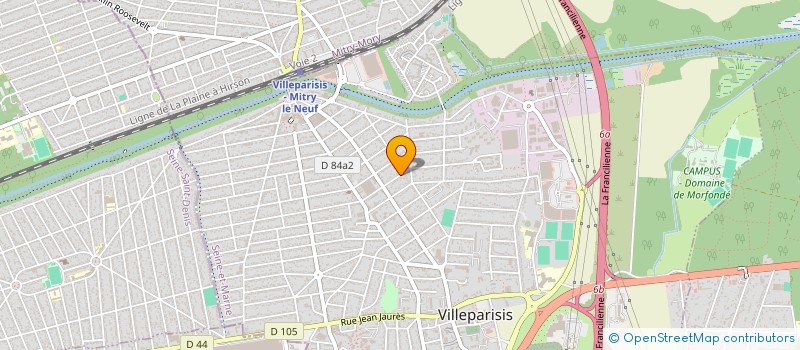 localisation de l'entreprise MONSIEUR CLEMENT NAKHILI à VILLEPARISIS