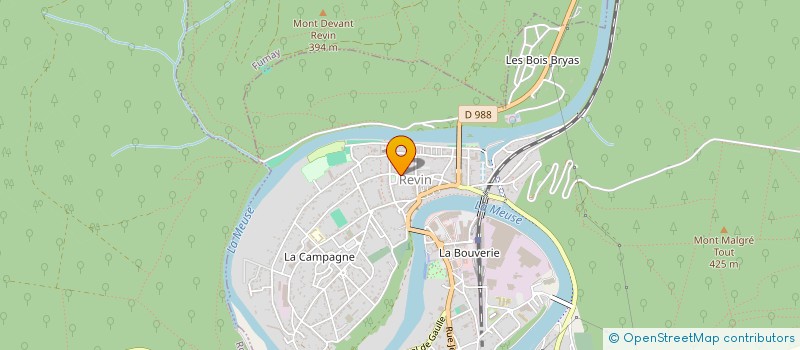 localisation de l'entreprise MONSIEUR CLEMENT NEVEUX  REVIN