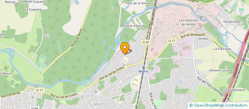 localisation de l'entreprise MONSIEUR CLEMENT NEYER  MONTS