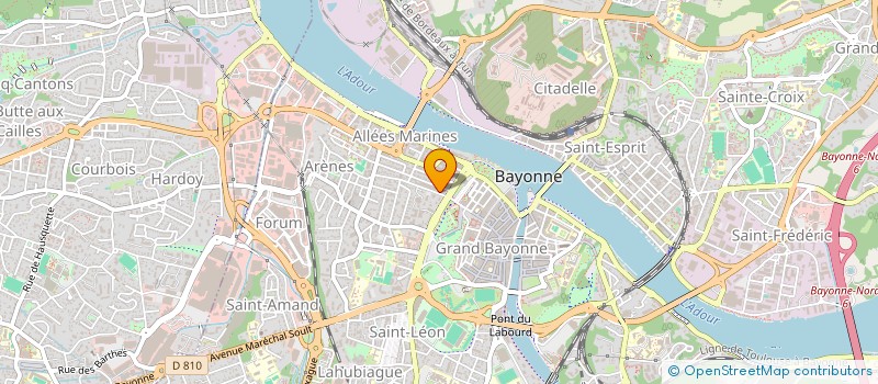 localisation de l'entreprise MONSIEUR CLEMENT NGUYEN  BAYONNE