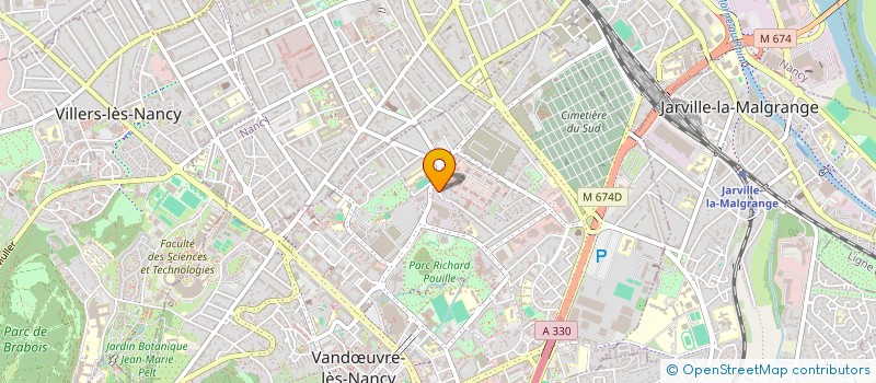 localisation de l'entreprise MONSIEUR CLEMENT NICOLAS  VANDUVRE-LES-NANCY