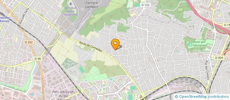 localisation de l'entreprise MONSIEUR CLEMENT NICOLAS  ARGENTEUIL