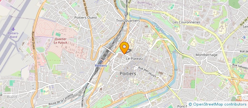 localisation de l'entreprise MONSIEUR CLEMENT NIVET à POITIERS