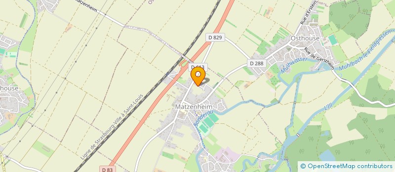 localisation de l'entreprise MONSIEUR CLEMENT NOBLET  MATZENHEIM