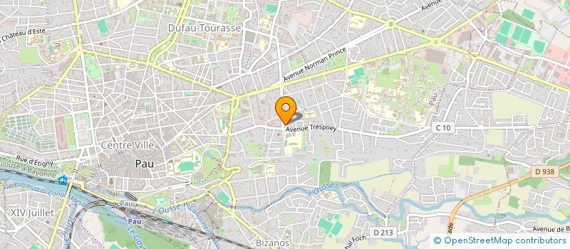 localisation de l'entreprise MONSIEUR CLEMENT NOEL à PAU