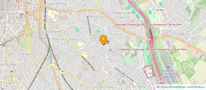 localisation de l'entreprise MONSIEUR CLEMENT OBADIA à TOULOUSE