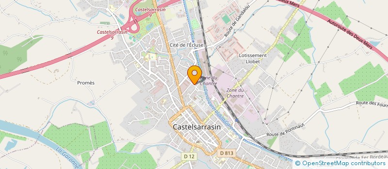 localisation de l'entreprise MONSIEUR CLEMENT OESCH à CASTELSARRASIN