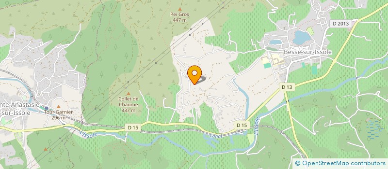 localisation de l'entreprise MONSIEUR CLEMENT OUK  BESSE-SUR-ISSOLE