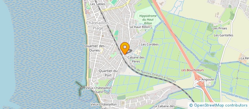 localisation de l'entreprise MONSIEUR CLEMENT PABUT à CHATELAILLON-PLAGE