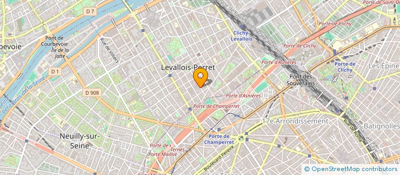 localisation de l'entreprise MONSIEUR CLEMENT PAIN à LEVALLOIS-PERRET