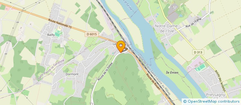 localisation de l'entreprise MONSIEUR CLEMENT PANEL  LA CHAPELLE-LONGUEVILLE