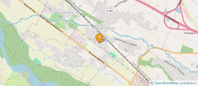 localisation de l'entreprise MONSIEUR CLEMENT PARENT  POEY-DE-LESCAR