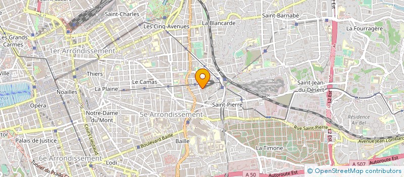 localisation de l'entreprise MONSIEUR CLEMENT PARIENTI à MARSEILLE