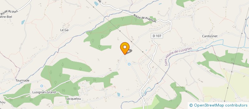 localisation de l'entreprise MONSIEUR CLEMENT PARMA  SAINT-HILAIRE-DE-LUSIGNAN