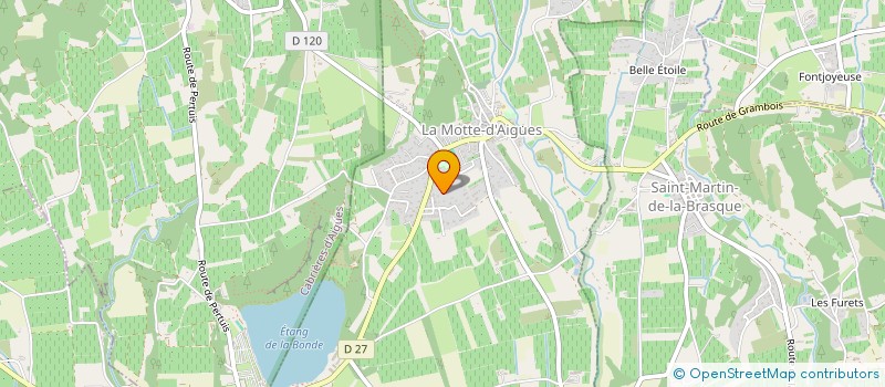 localisation de l'entreprise MONSIEUR CLEMENT PARSIKIAN  LA MOTTE-D'AIGUES