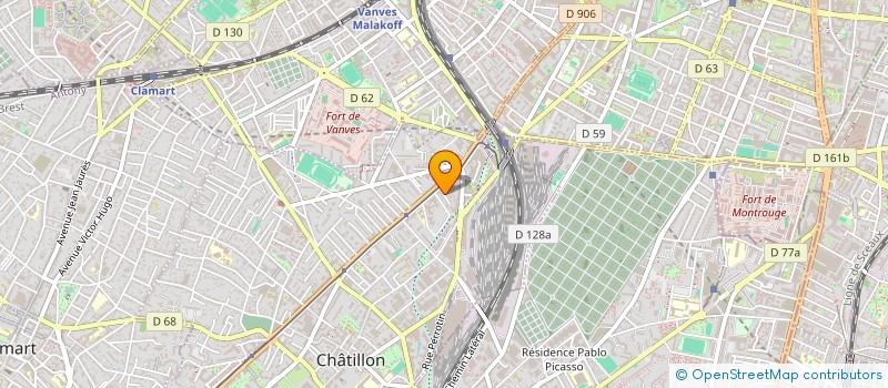 localisation de l'entreprise MONSIEUR CLEMENT PASQUIER à CHATILLON