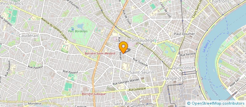 localisation de l'entreprise MONSIEUR CLEMENT PASTOR  BORDEAUX