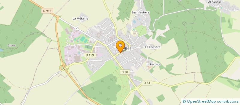 localisation de l'entreprise MONSIEUR CLEMENT PATRICE RICHERT à MARINES