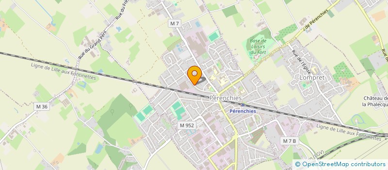 localisation de l'entreprise MONSIEUR CLEMENT PECKRE  PERENCHIES