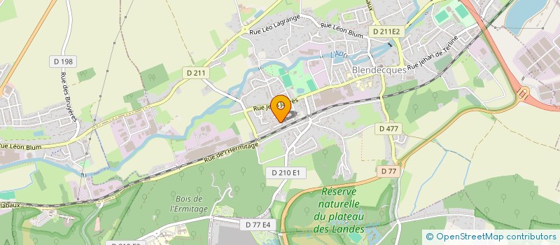 localisation de l'entreprise MONSIEUR CLEMENT PECQUEUR  BLENDECQUES