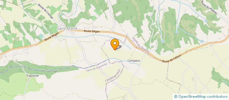 localisation de l'entreprise MONSIEUR CLEMENT PELEATO  MONTCUQ-EN-QUERCY-BLANC