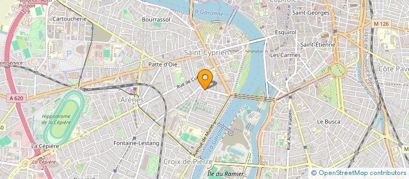 localisation de l'entreprise MONSIEUR CLEMENT PELLEGRIN à TOULOUSE