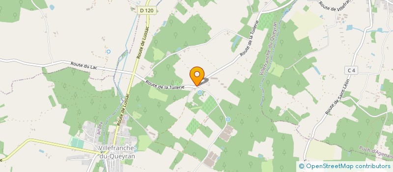 localisation de l'entreprise MONSIEUR CLEMENT PELLOT  DAMAZAN