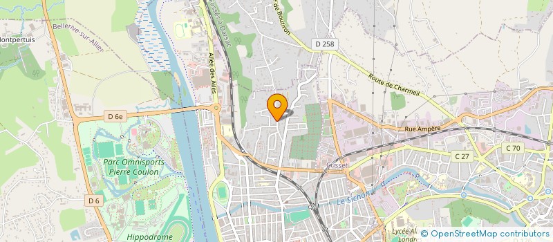 localisation de l'entreprise MONSIEUR CLEMENT PELTIER à VICHY