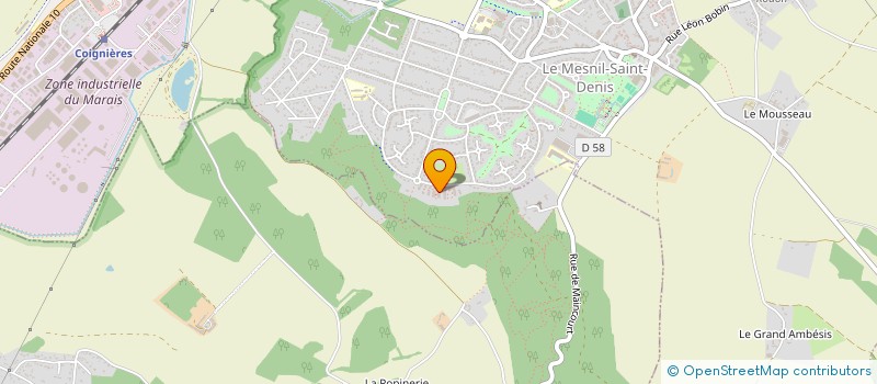 localisation de l'entreprise MONSIEUR CLEMENT PEPIN  LE MESNIL-SAINT-DENIS