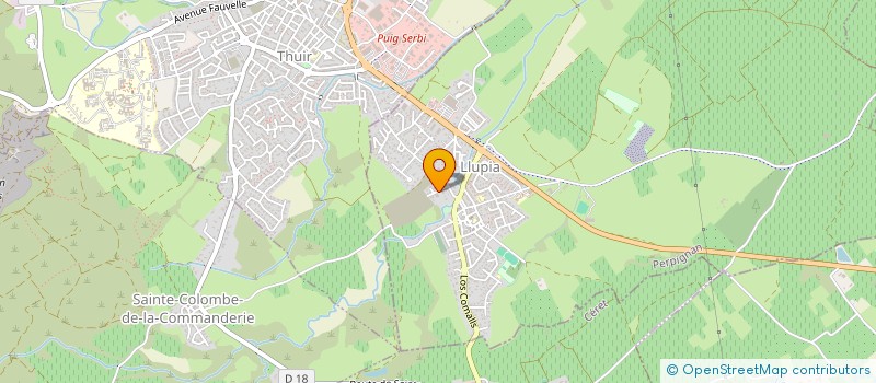 localisation de l'entreprise MONSIEUR CLEMENT PERALES  MONTAURIOL