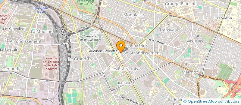 localisation de l'entreprise MONSIEUR CLEMENT PERNET  LYON