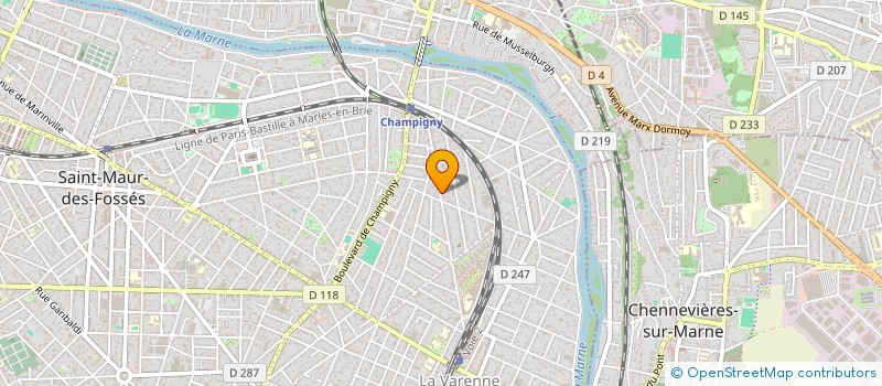 localisation de l'entreprise MONSIEUR CLEMENT PEROT à SAINT-MAUR-DES-FOSSES