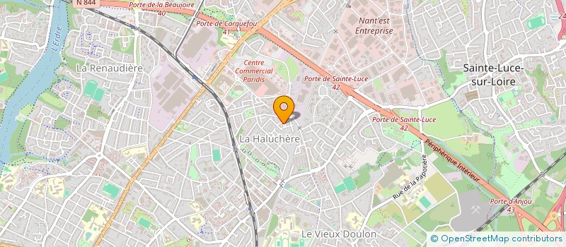 localisation de l'entreprise MONSIEUR CLEMENT PERRAUD  NANTES