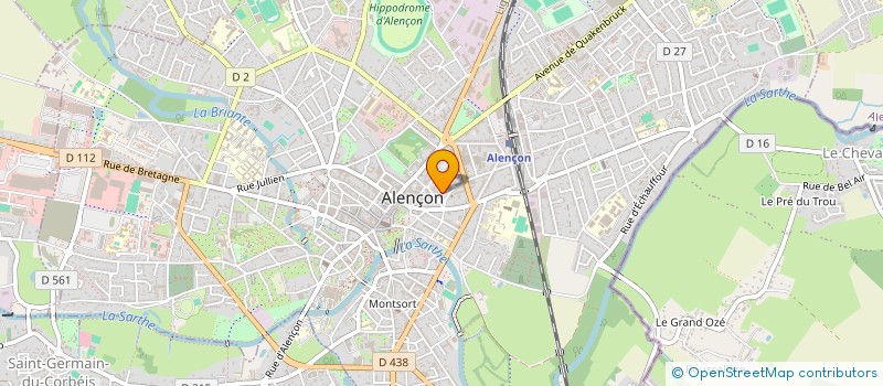 localisation de l'entreprise MONSIEUR CLEMENT PERRAULT à ALENCON
