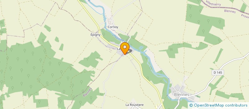 localisation de l'entreprise MONSIEUR CLEMENT PERRET  BLENNES