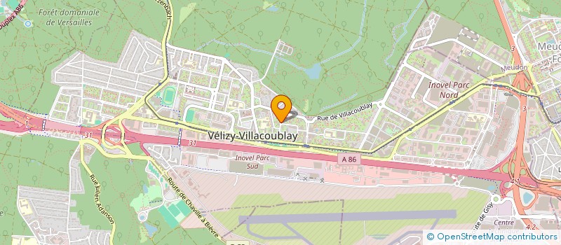 localisation de l'entreprise MONSIEUR CLEMENT PERRIN  VELIZY-VILLACOUBLAY