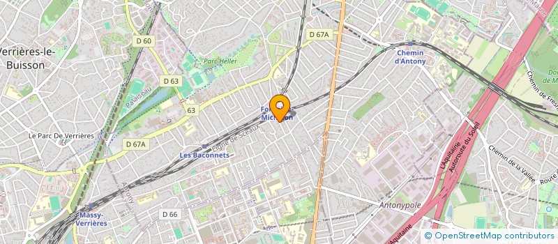 localisation de l'entreprise MONSIEUR CLEMENT PERRIN à ANTONY