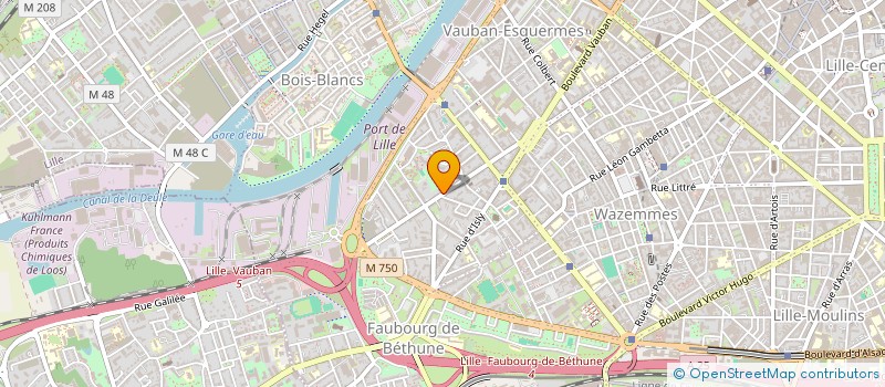 localisation de l'entreprise MONSIEUR CLEMENT PERSAIS à LILLE