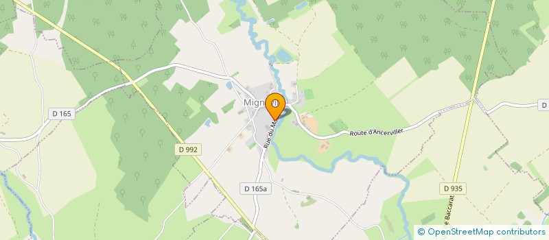 localisation de l'entreprise MONSIEUR CLEMENT PESENTI  MIGNEVILLE