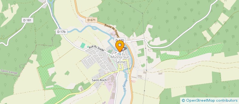 localisation de l'entreprise MONSIEUR CLEMENT PETIT  MUSSY-SUR-SEINE