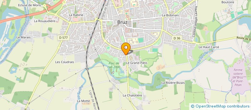 localisation de l'entreprise MONSIEUR CLEMENT PETIT ZASTAWNY  BRUZ