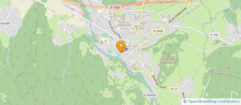 localisation de l'entreprise MONSIEUR CLEMENT PETITJEAN  DOUSSARD