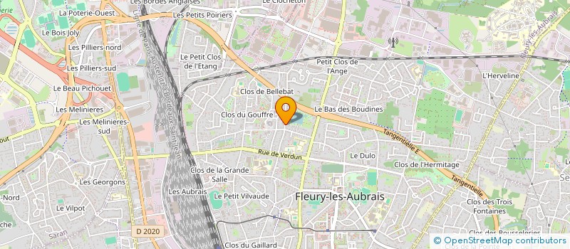 localisation de l'entreprise MONSIEUR CLEMENT PETITNAY à FLEURY-LES-AUBRAIS