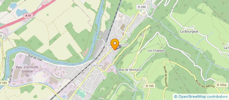 localisation de l'entreprise MONSIEUR CLEMENT PEYRUT à VILLARD-BONNOT