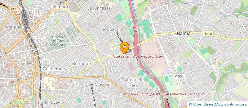 localisation de l'entreprise MONSIEUR CLEMENT PEYSSON à L'UNION