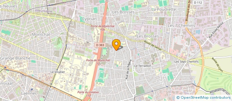 localisation de l'entreprise MONSIEUR CLEMENT PHILIPPOT  BRON