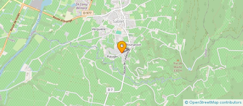 localisation de l'entreprise MONSIEUR CLEMENT PHILIPPS-HARDENNE  SABLET