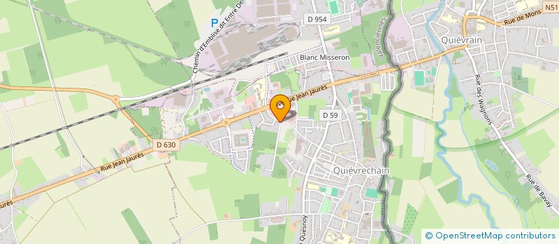 localisation de l'entreprise MONSIEUR CLEMENT PICARDAT  QUIEVRECHAIN