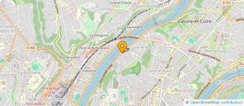 localisation de l'entreprise MONSIEUR CLEMENT PIEGAY  CALUIRE-ET-CUIRE